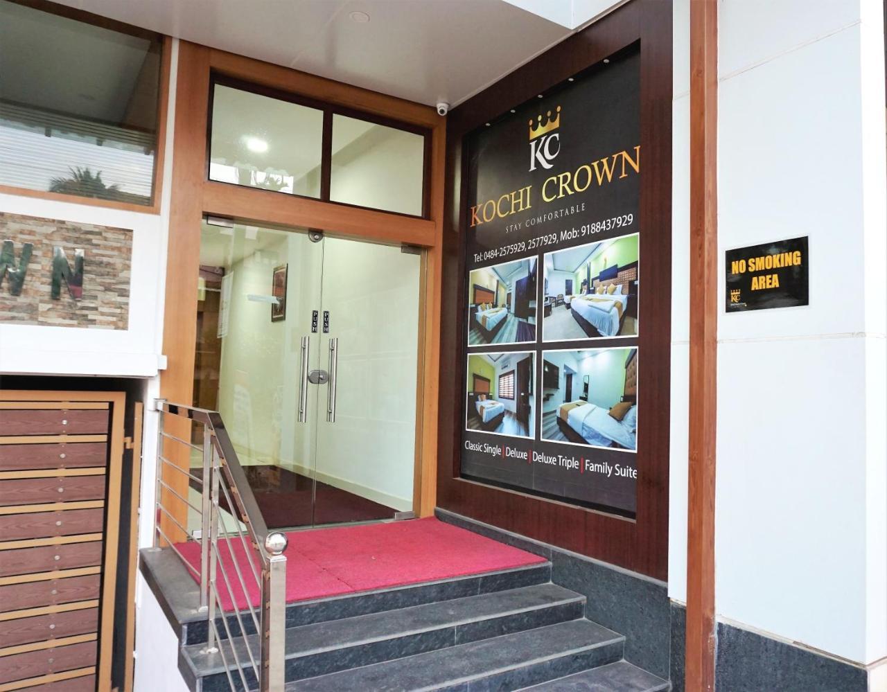 Hotel Kochi Crown Bagian luar foto